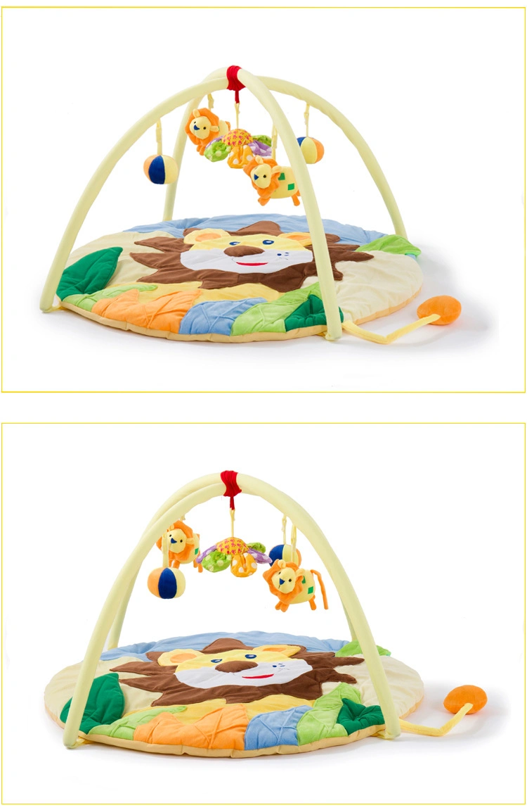 Jingle Jungle Lion Play Gym Touch Visual Crawl for Baby