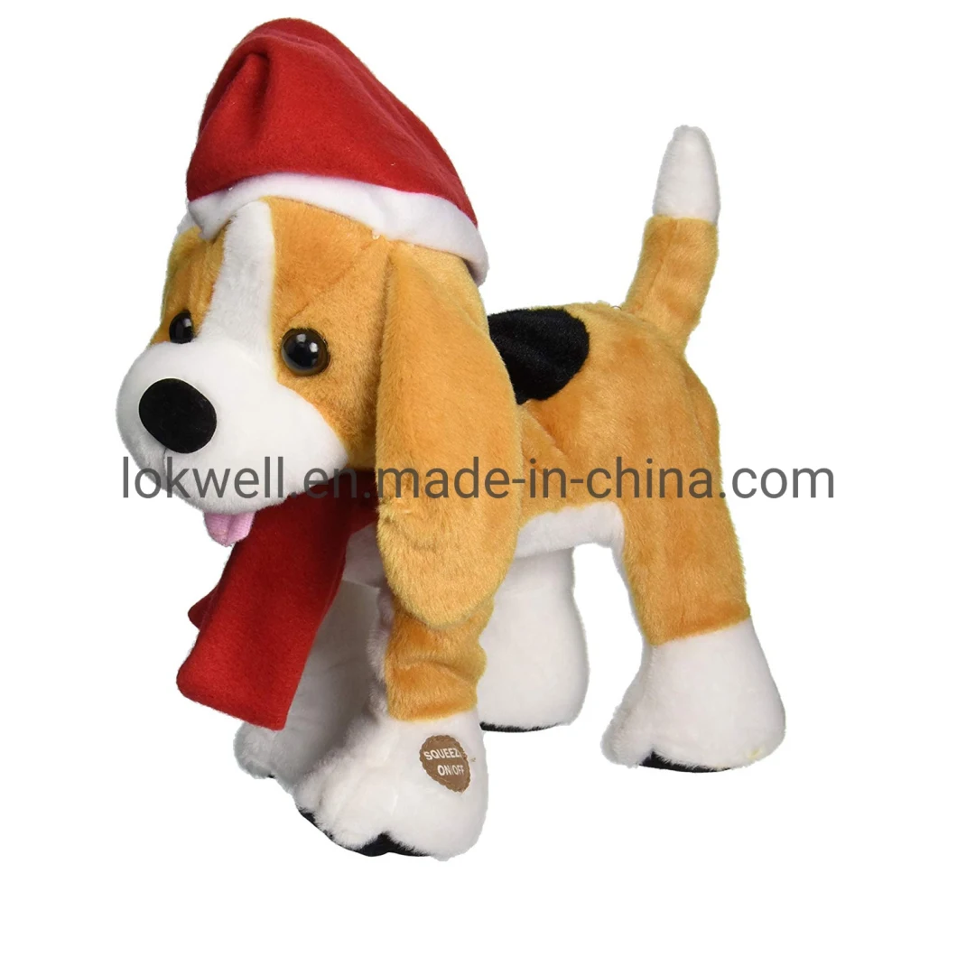 Bear Snowman Christmas Decoration Festival Gift Plush Toy Manufacturer