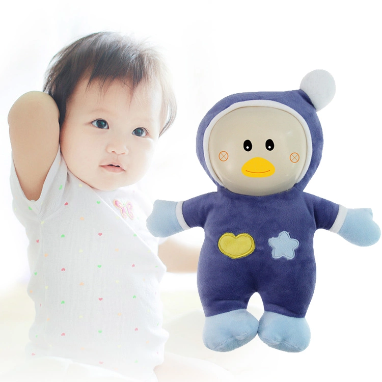 Baby Toys Baby Sleep Aid Soothing Plush Stuffed Animals with Sound Light Controller Toy for Kids
