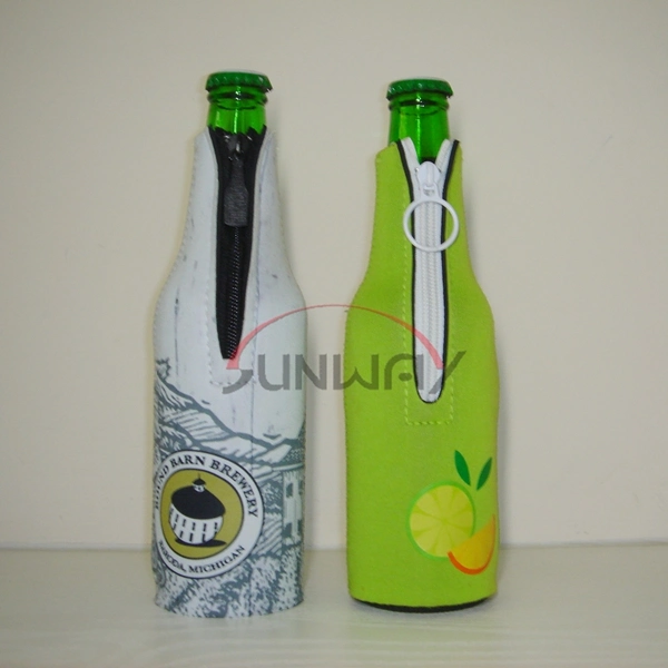 Custom Insulated Neoprene Beverage Beer Drink Bottle Koozie Suit Sleeves (BC0003)