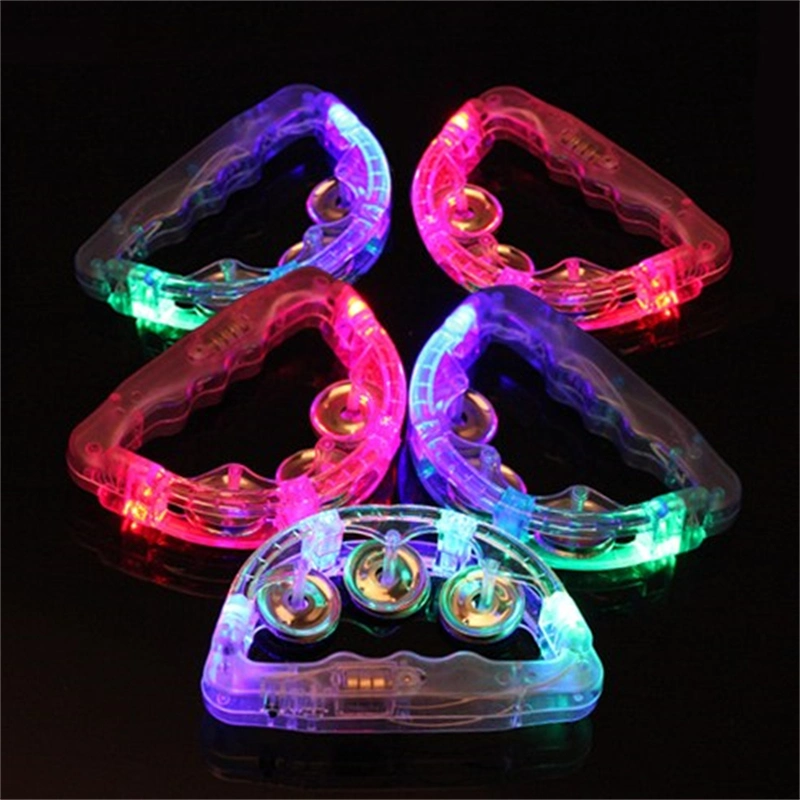 Plastic LED Handbell Light up Kids Baby Toys LED Handbell