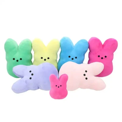 Mini lapin de dessin animé jouet bébé lapin peluche Peep peluche