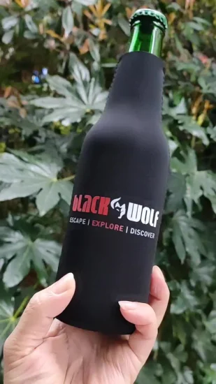 Manchons de combinaison Koozie de bouteille de boisson de bière de boisson de néoprène isolés faits sur commande (BC0003)